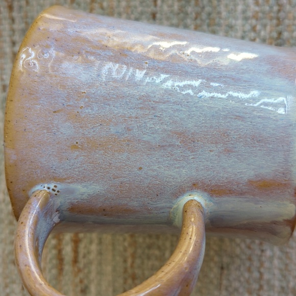 Handmade Ceramic Mug "I SEE YOU" 💜 Monique - Picture 7 of 8